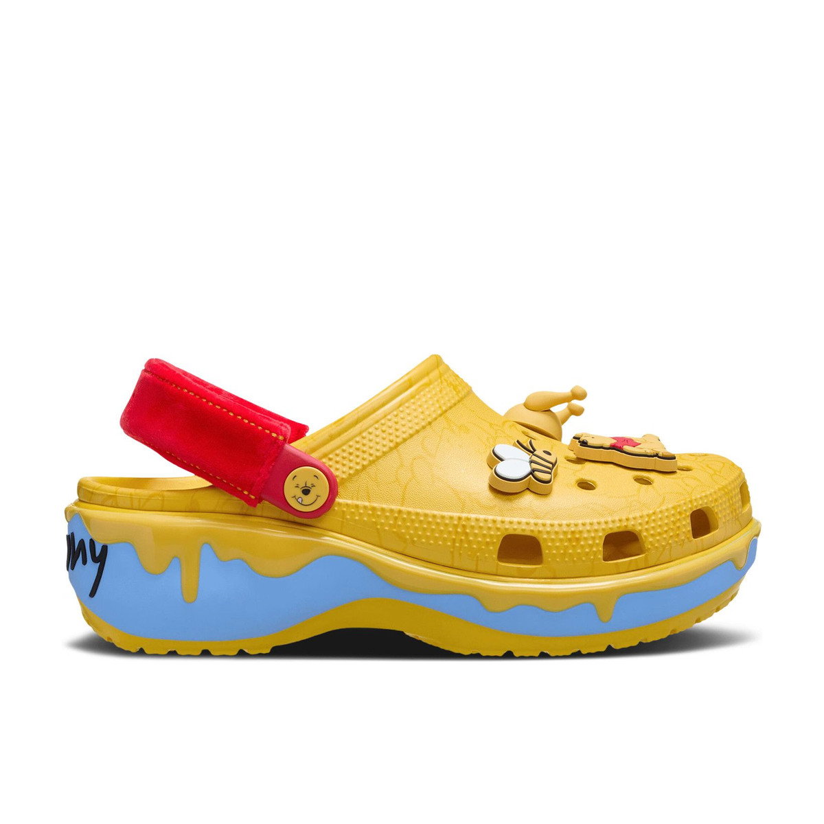 Crocs Classic Platform Clog Disney Winnie the Pooh Womens