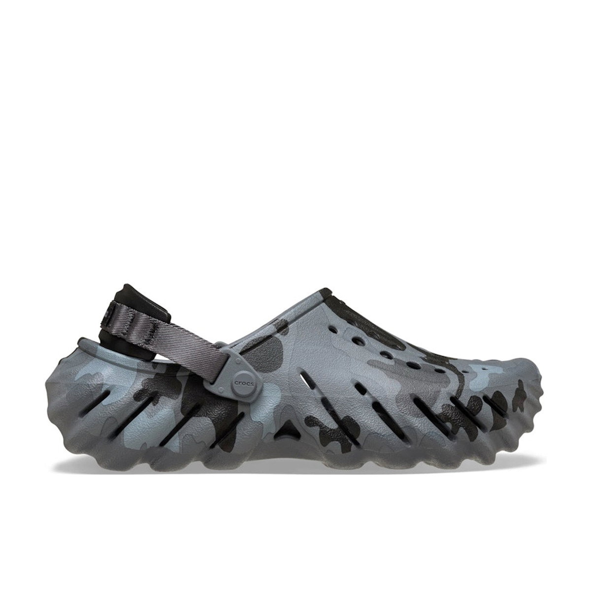 Crocs Echo Clog Charcoal Duck Camo