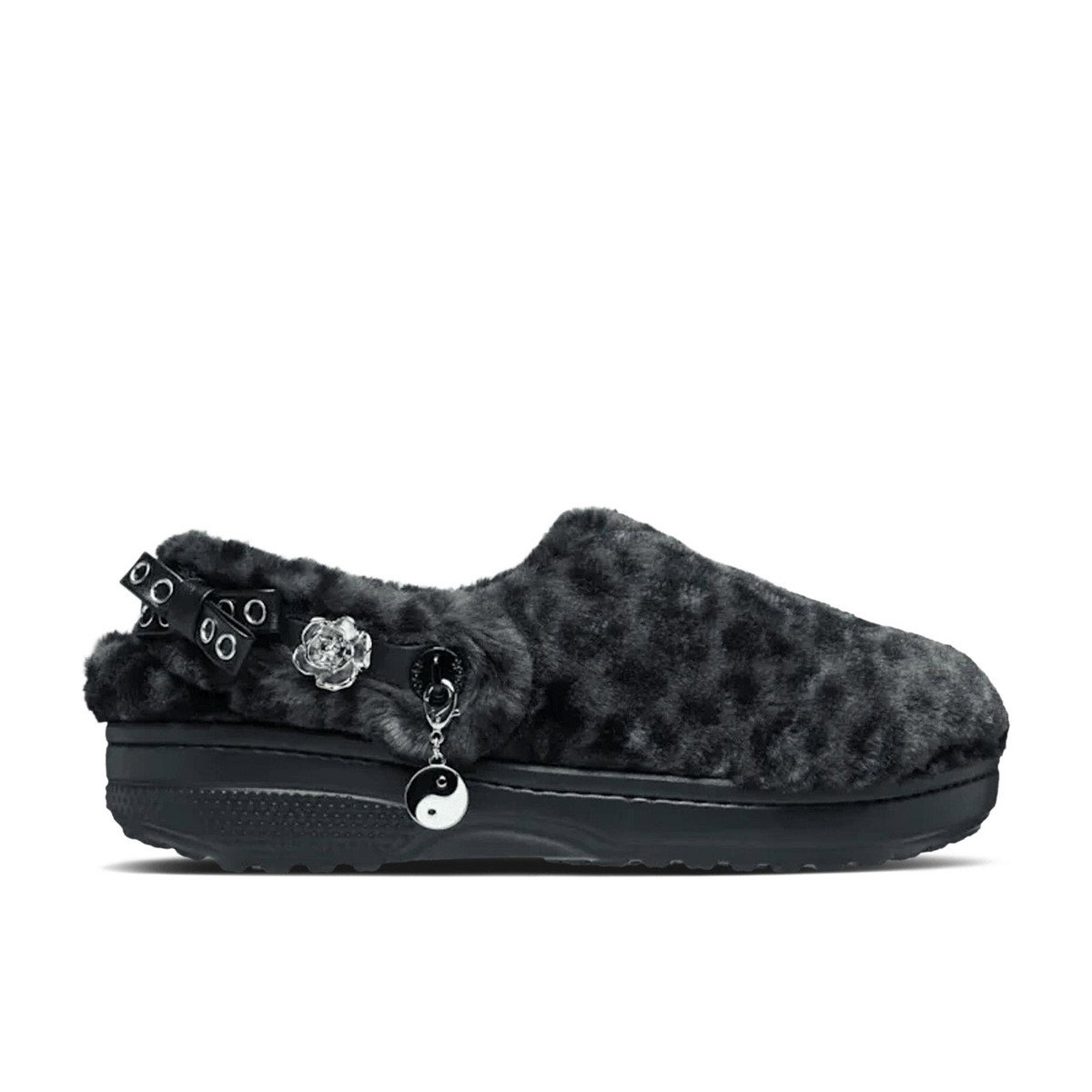 Crocs Classic Unfurgettable Clog Black Leopard