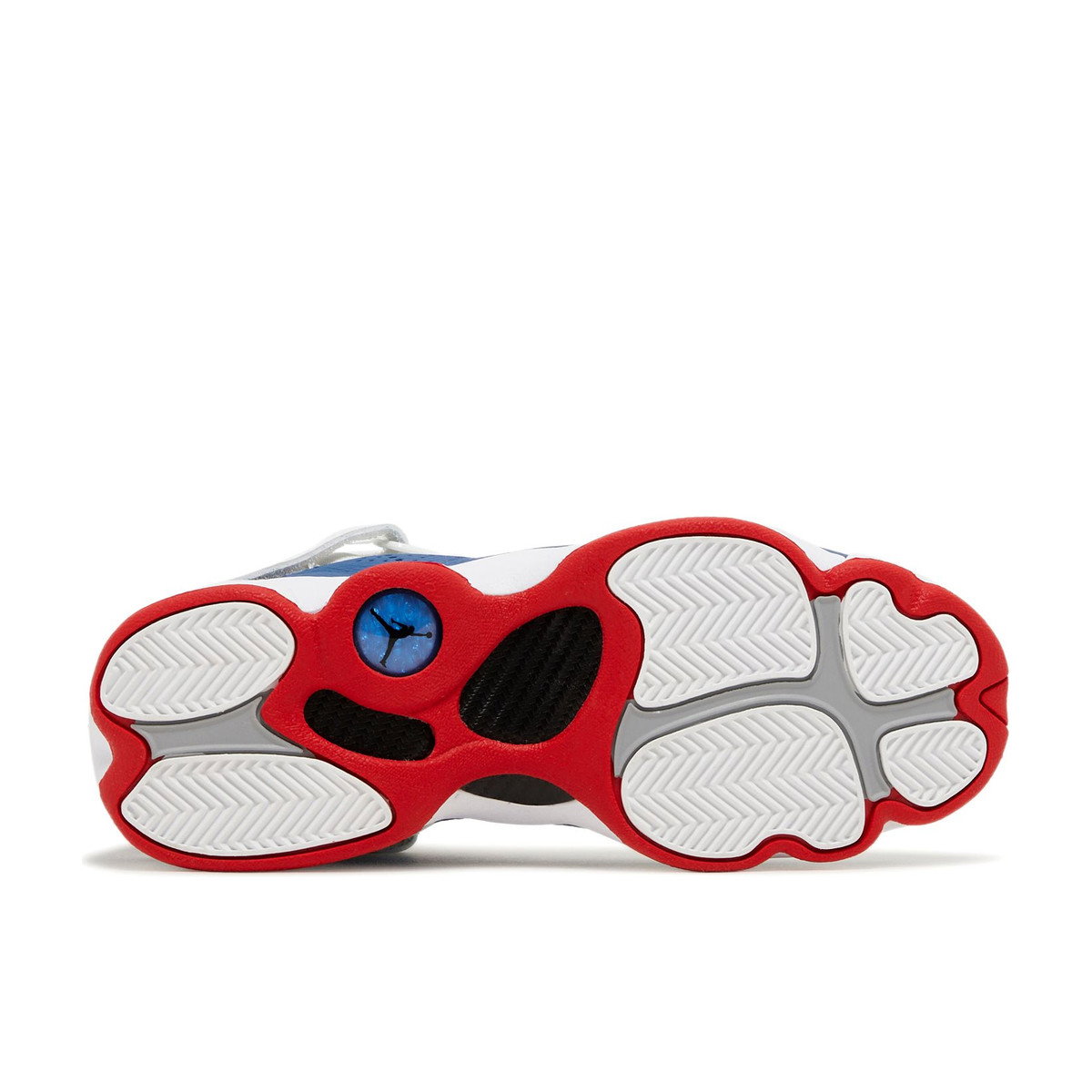 Air Jordan 6 Rings White University Red Light Steel Grey True Blue GS