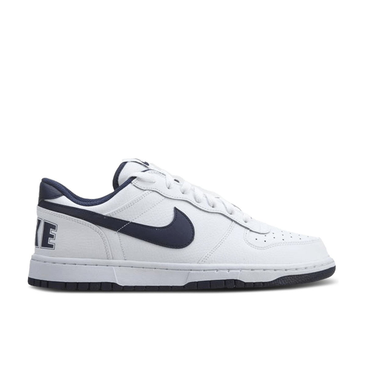 Nike Big Nike Low White/Midnight Navy