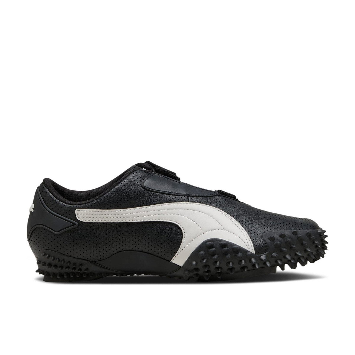 Puma Mostro Perforated Leather Black White