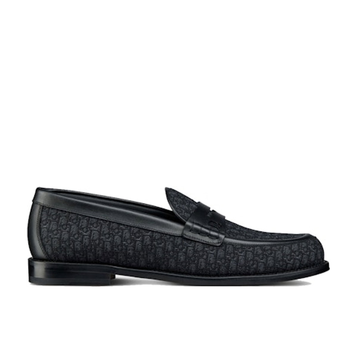 Dior Granville Loafer Black Canvas
