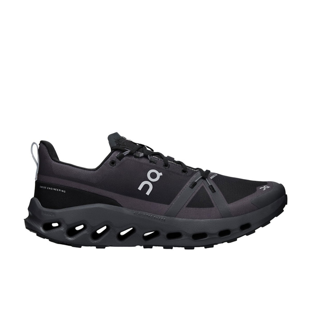 On Running Cloudsurfer Trail Waterproof Black Eclipse
