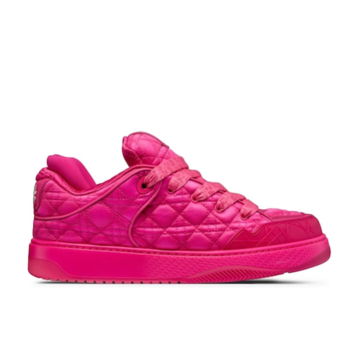 Dior B9S Skater ERL Fuchsia Kumo Cannage Satin
