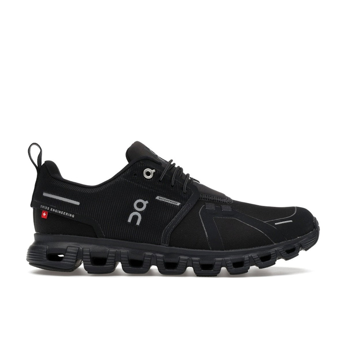 On Running Cloud 6 Waterproof All Black Womens