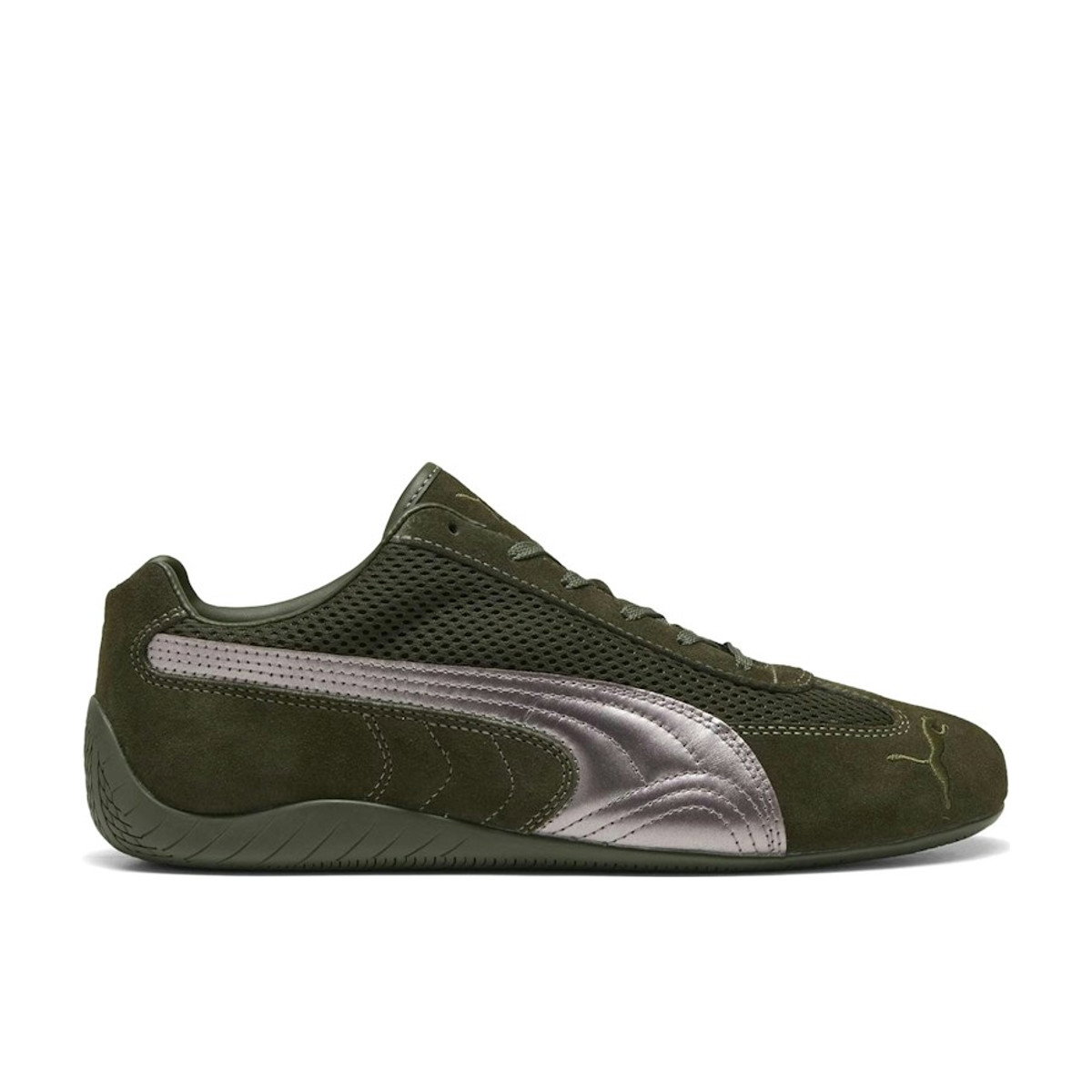 Puma Speedcat Premium Dark Olive Matte Silver