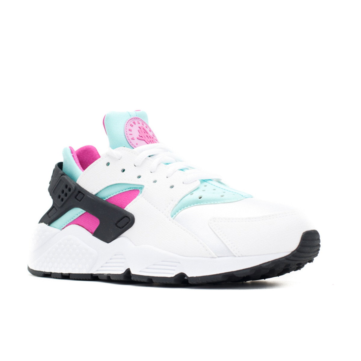 Nike Air Huarache Run White Fchs Flsh-Artsn Tl-Fchs Womens