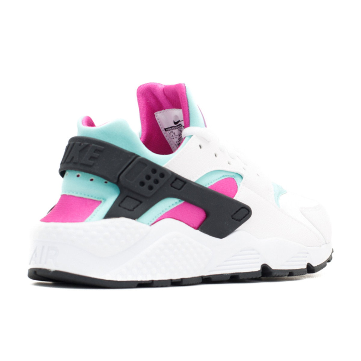 Nike Air Huarache Run White Fchs Flsh-Artsn Tl-Fchs Womens