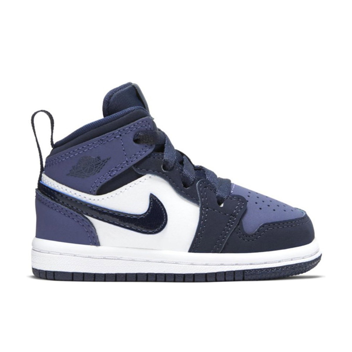 Air Jordan 1 Mid Obsidian Sanded Purple TD