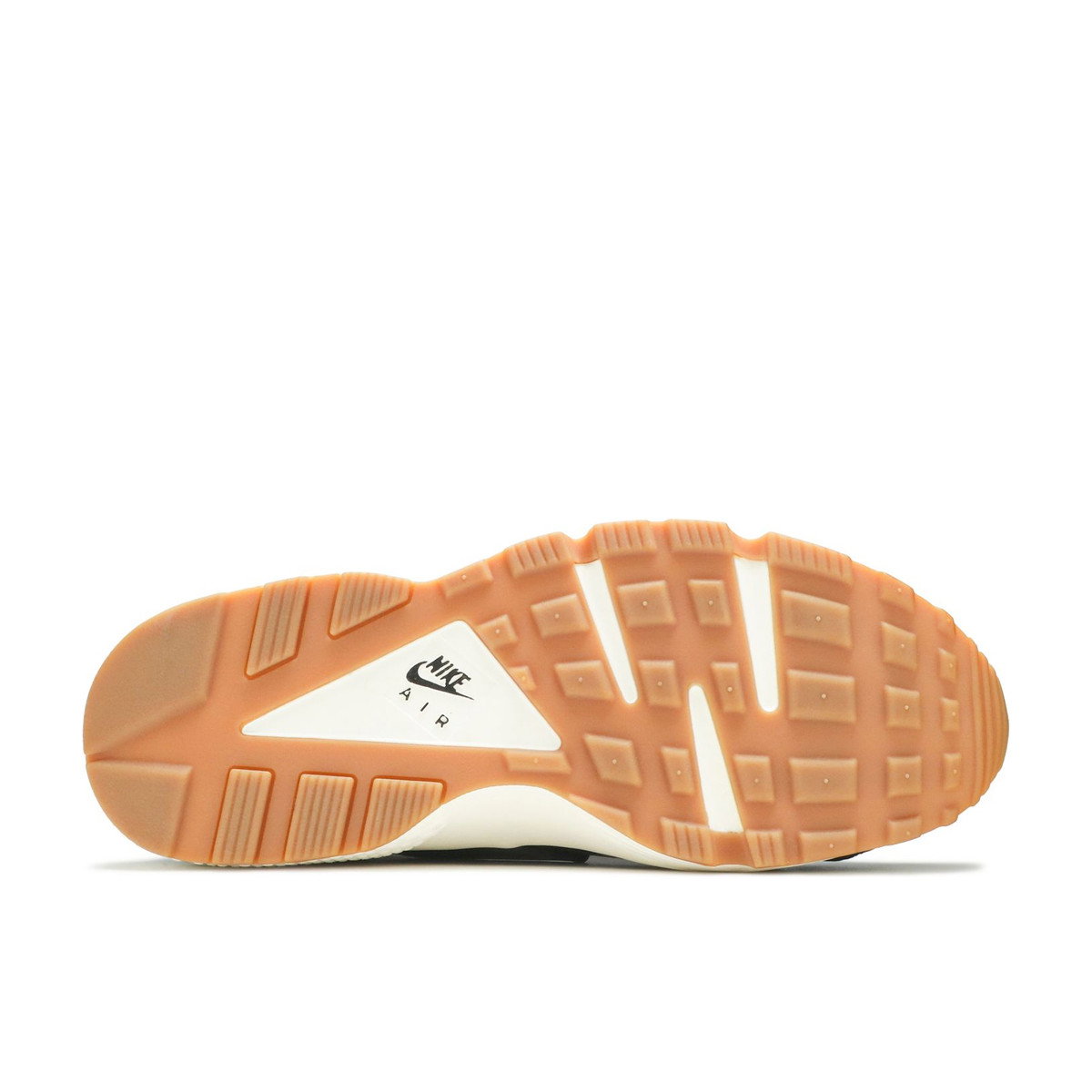 Nike Air Huarache Run Premium Black/Black-Sail-Gum Medium Brown Womens