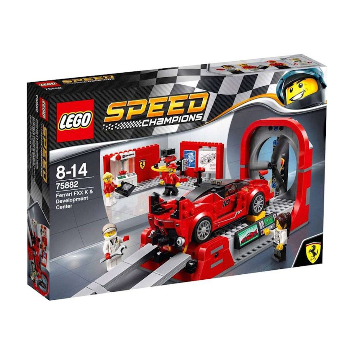 LEGO Speed Champions Ferrari FXX K & Development Center Set 75882