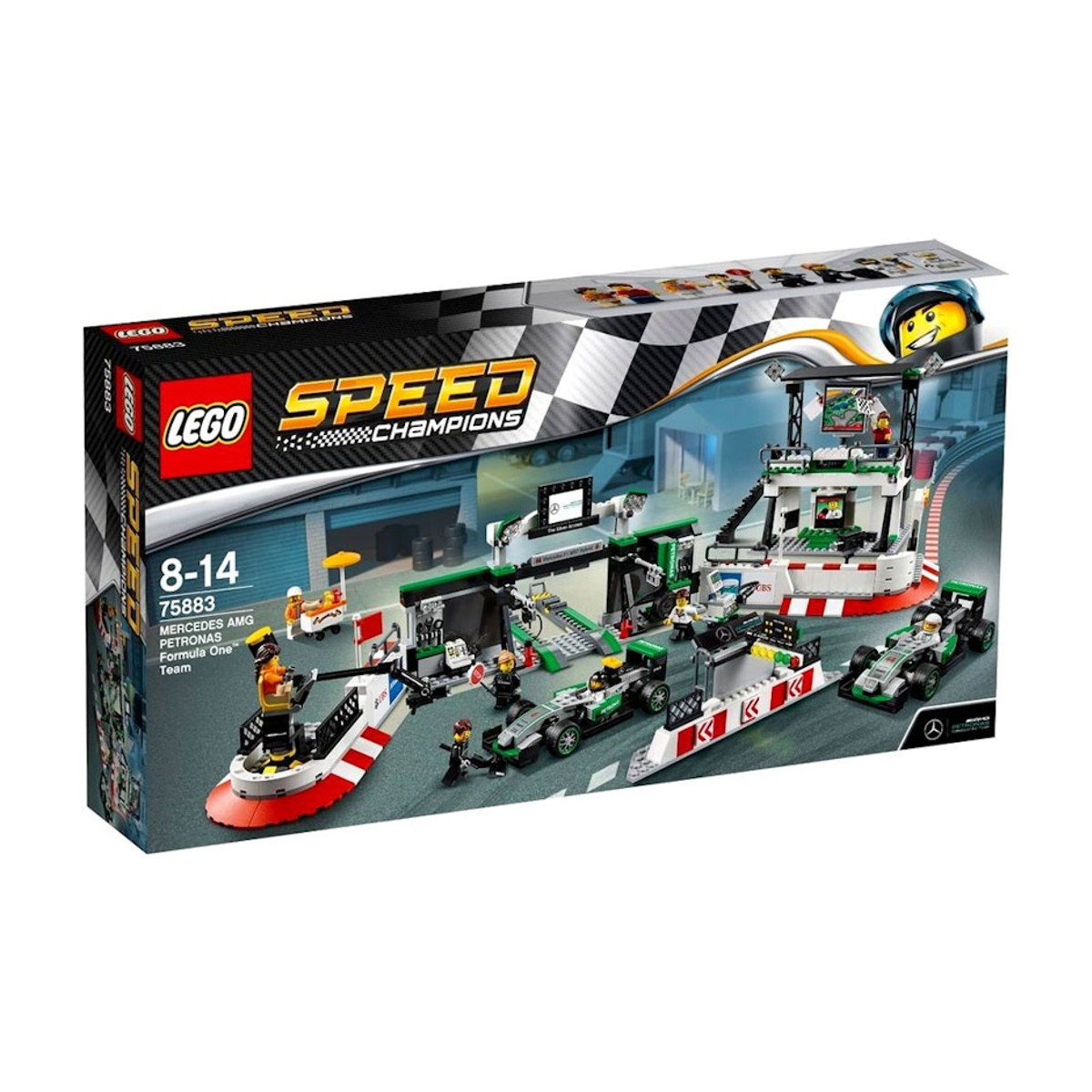 LEGO Speed Champions Mercedes AMG Petronas Formula One Team Set 75883