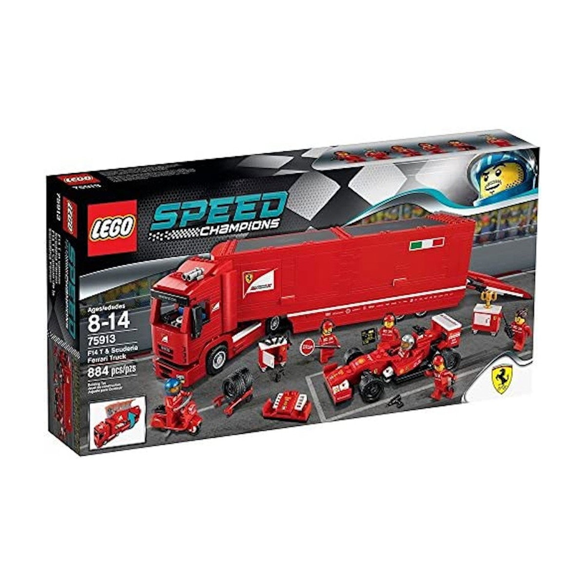 LEGO Speed Champions F14 T & Scuderia Ferrari Truck Set 75913