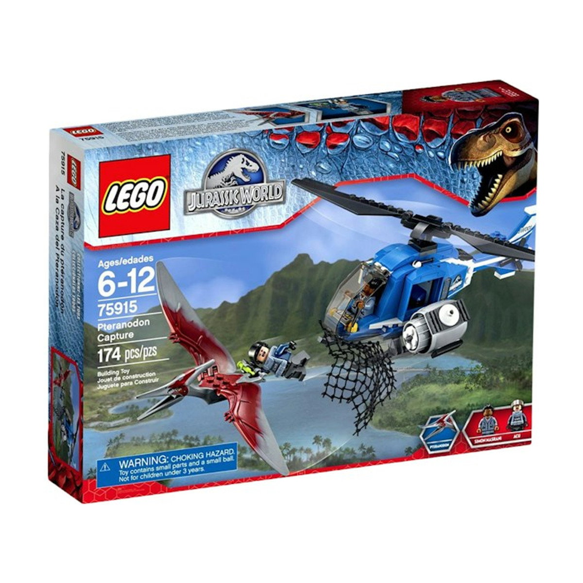 LEGO Jurassic World Pteranodon Capture Set 75915