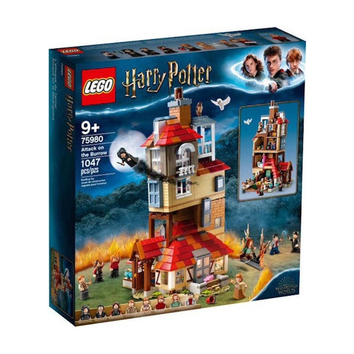 LEGO Harry Potter Attack on the Burrow Set 75980