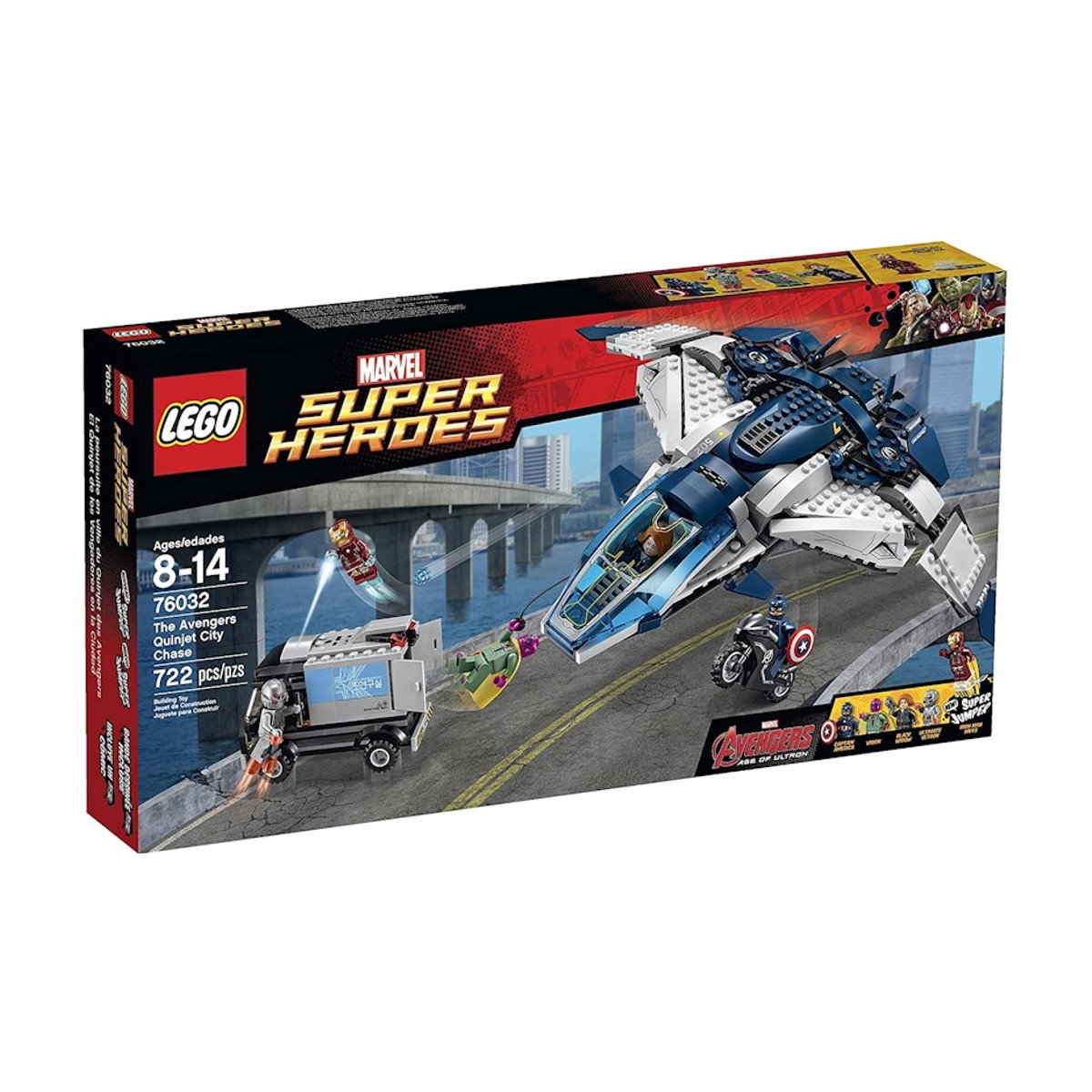 LEGO Marvel Super Heroes The Avengers Quinjet City Chase Set 76032