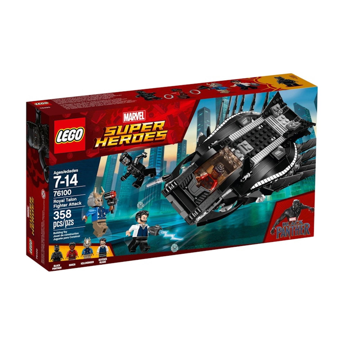 LEGO Marvel Super Heroes Royal Talon Fighter Attack Set 76100