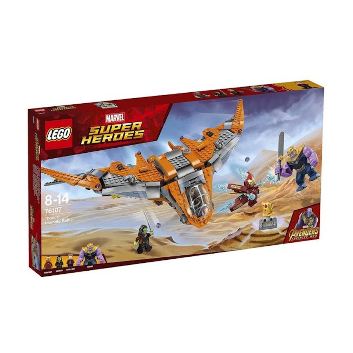 LEGO Marvel Super Heroes Thanos: Ulltimate Battle Set 76107