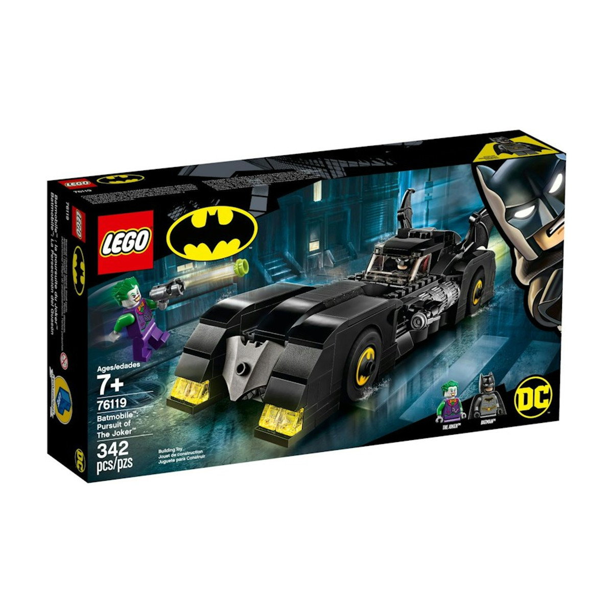 LEGO DC Batman Batmobile Pursuit of The Joker Set 76119
