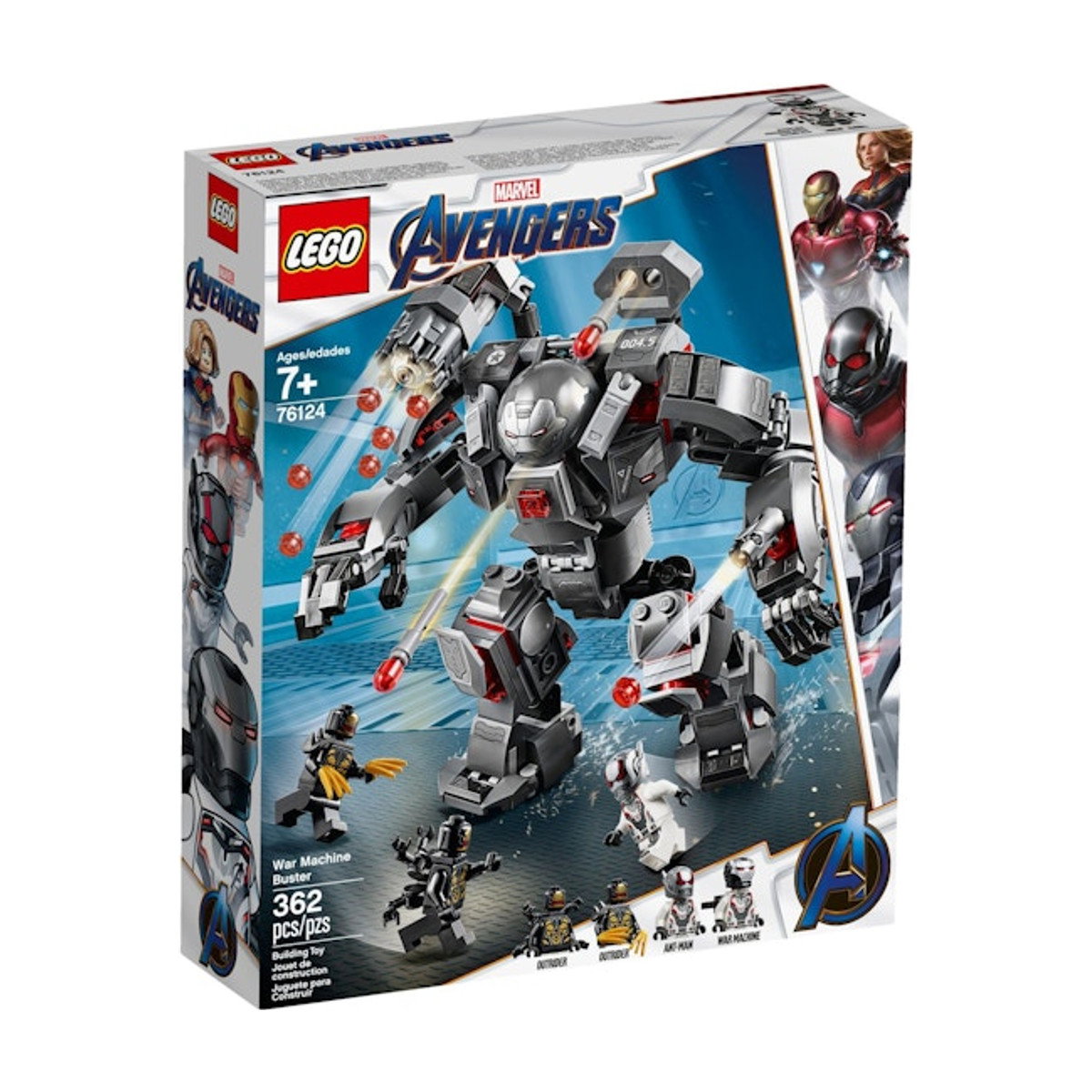 LEGO Marvel Avengers War Machine Buster Set 76124