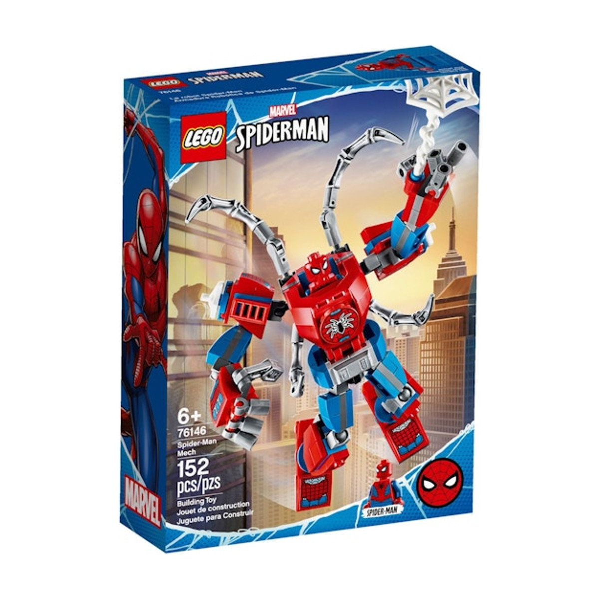 LEGO Marvel Spider-Man: Spider-Man Mech Set 76146