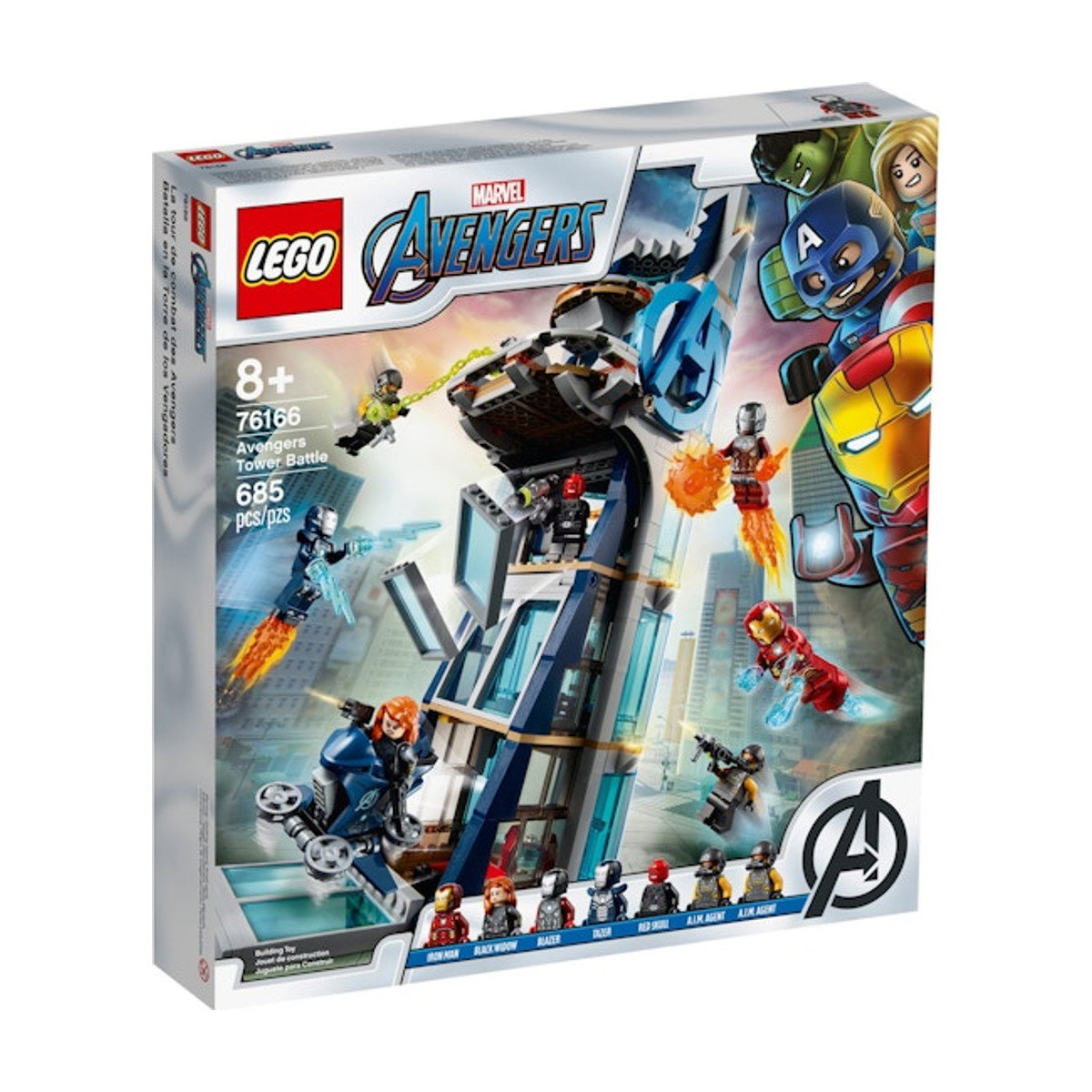 LEGO Marvel Avengers Tower Battle Set 76166