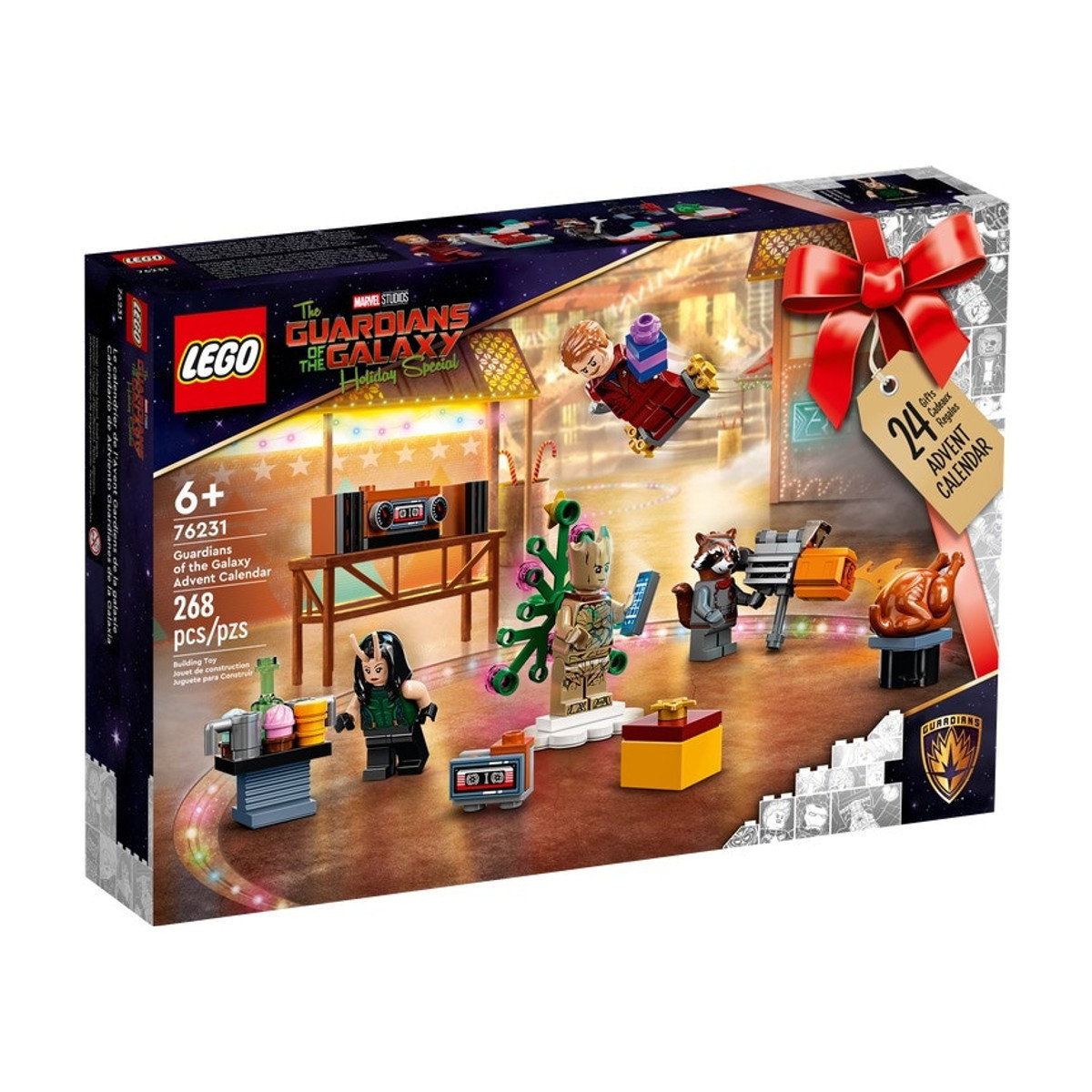 LEGO Marvel Studios The Guardians of the Galaxy Holiday Special 2022 Advent Calendar Set 76231