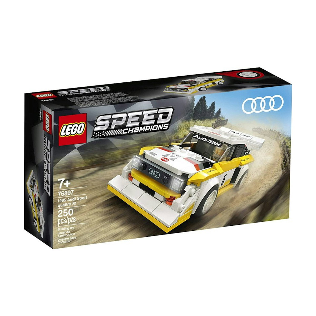 LEGO Speed Champions 1985 Audi Sport Quattro S1 Set 76897