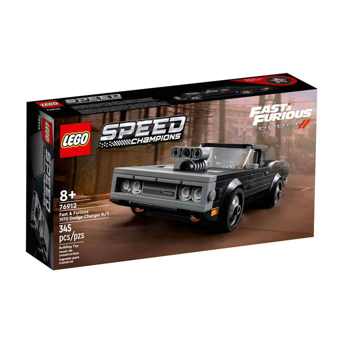 LEGO Speed Champions Fast & Furious 1970 Dodge Charger R/T Set 76912
