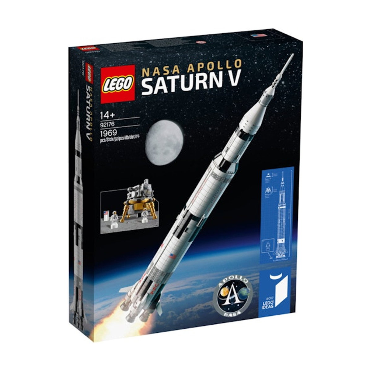 LEGO Ideas NASA Apollo Saturn V Set 92176