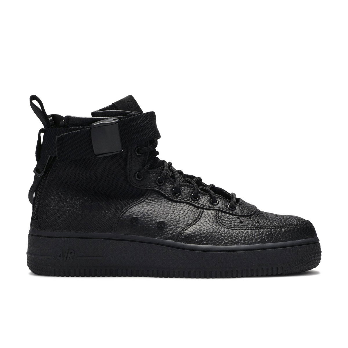 Nike SF Air Force 1 Mid Triple Black GS
