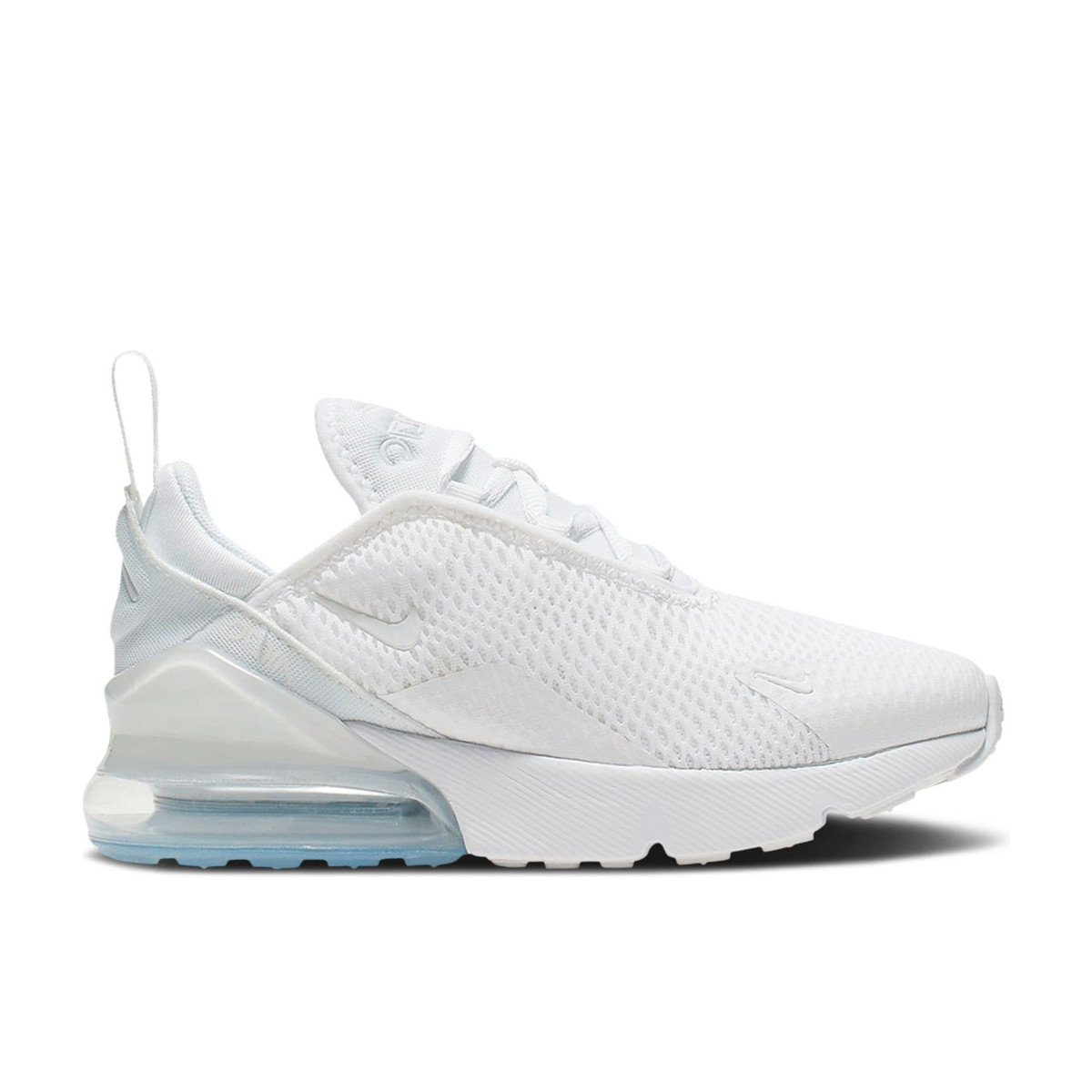 Nike Air Max 270 White Silver PS