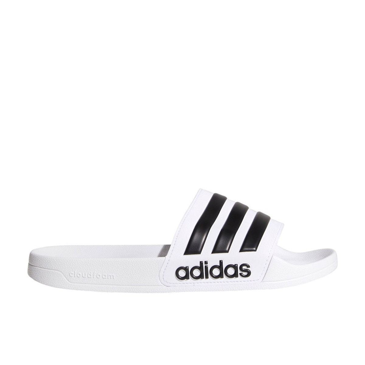 Adidas Adilette Cloudfoam Slides Cloud White Core Black