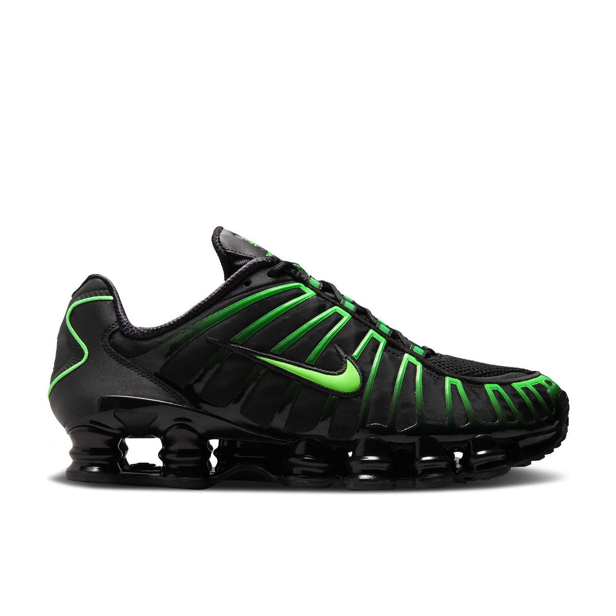 Nike Shox TL Black Green Strike