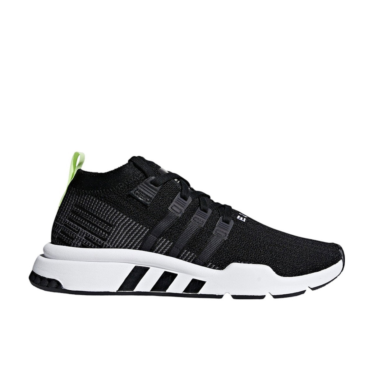 Adidas EQT Support Mid ADV Primeknit Core Black Grey Five Cloud White