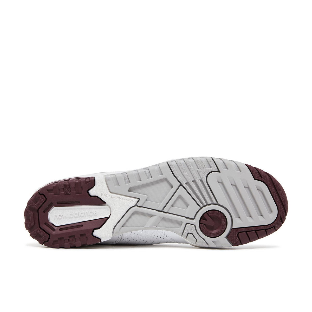 New Balance 650 White Burgundy Raincloud