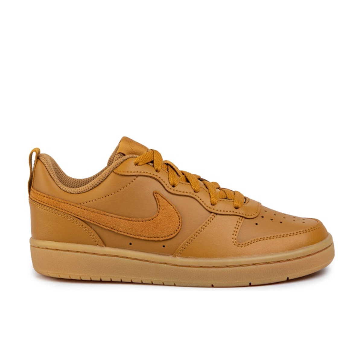 Nike Court Borough Low 2 Wheat Wheat Gum Light Brown GS