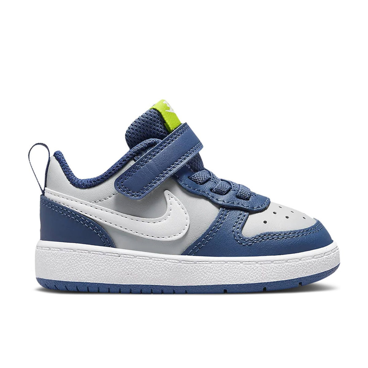Nike Court Borough Low 2 Grey Fog Mystic Navy TD