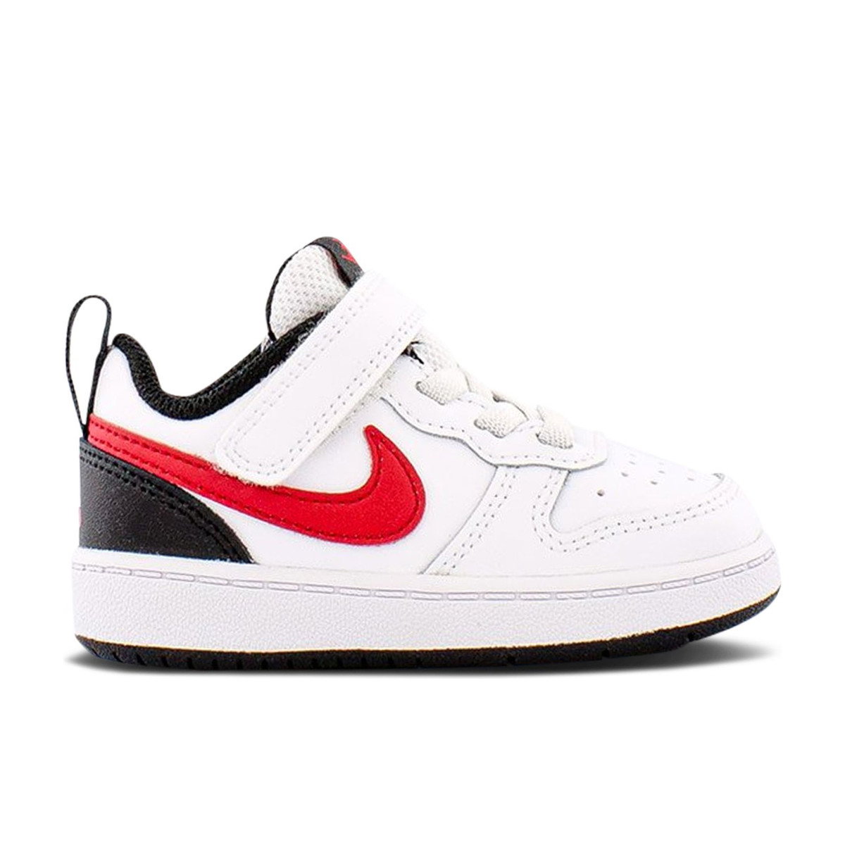 Nike Court Borough Low White Black University Red TD