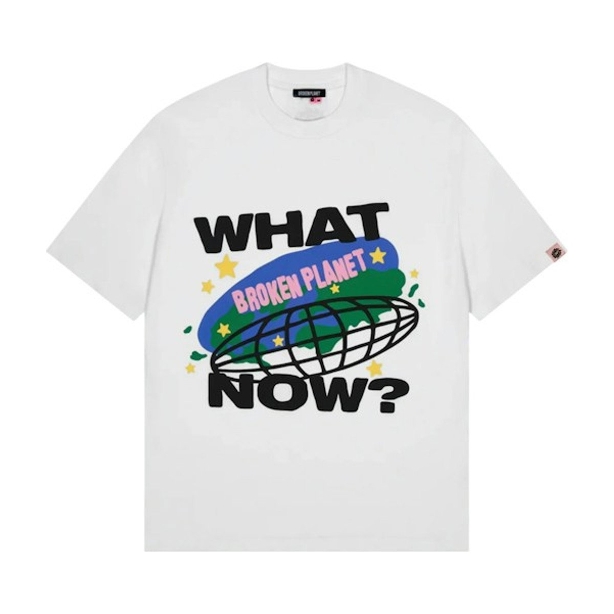 Broken Planet What Now T-shirt White
