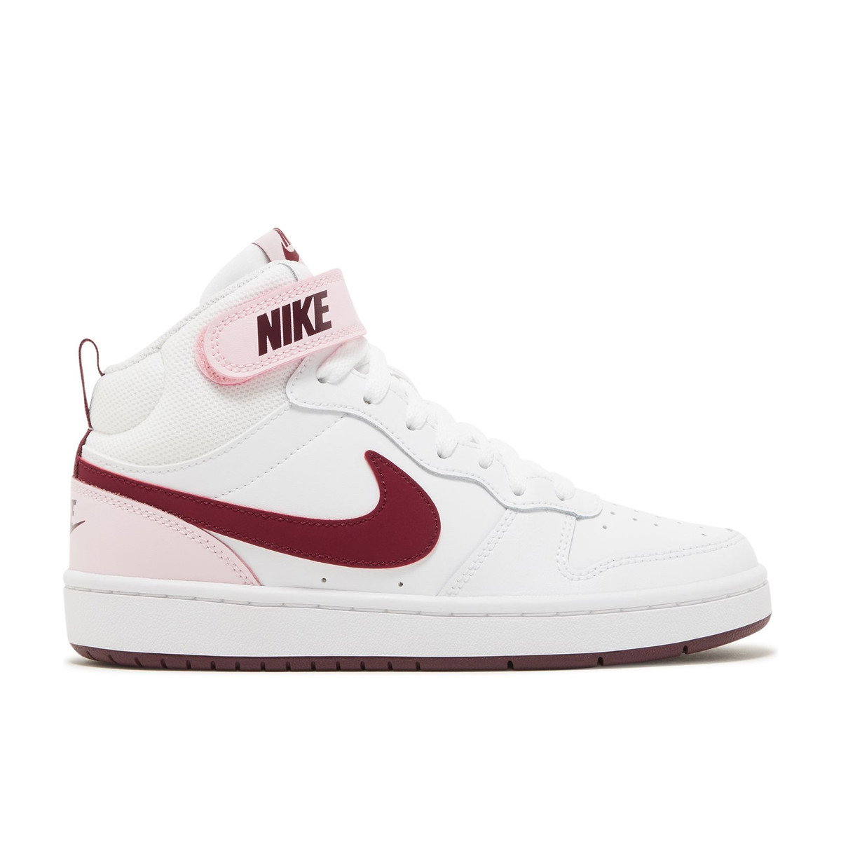 Nike Court Borough Mid 2 White Pink Foam GS