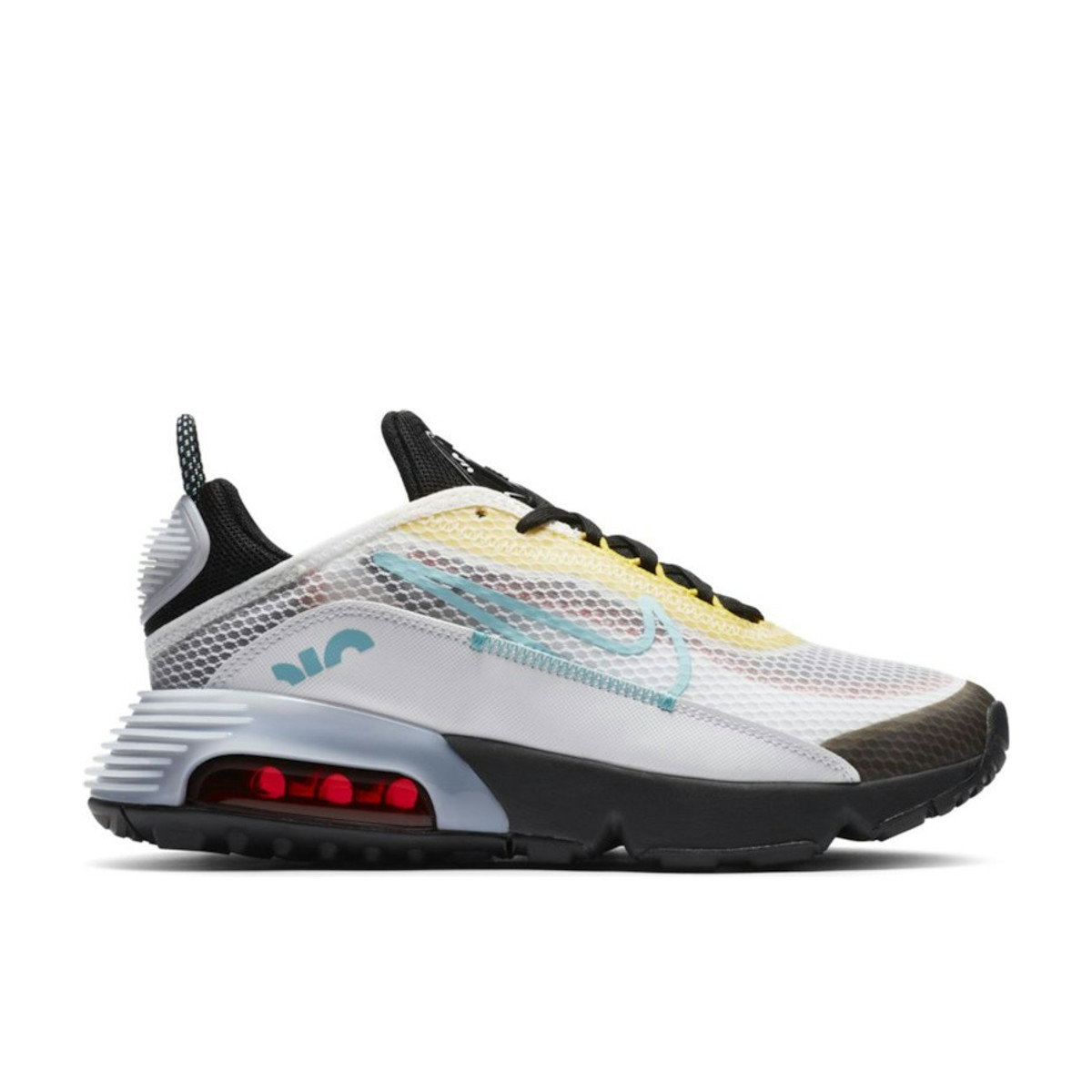 Nike Air Max 2090 White Yellow Aqua GS
