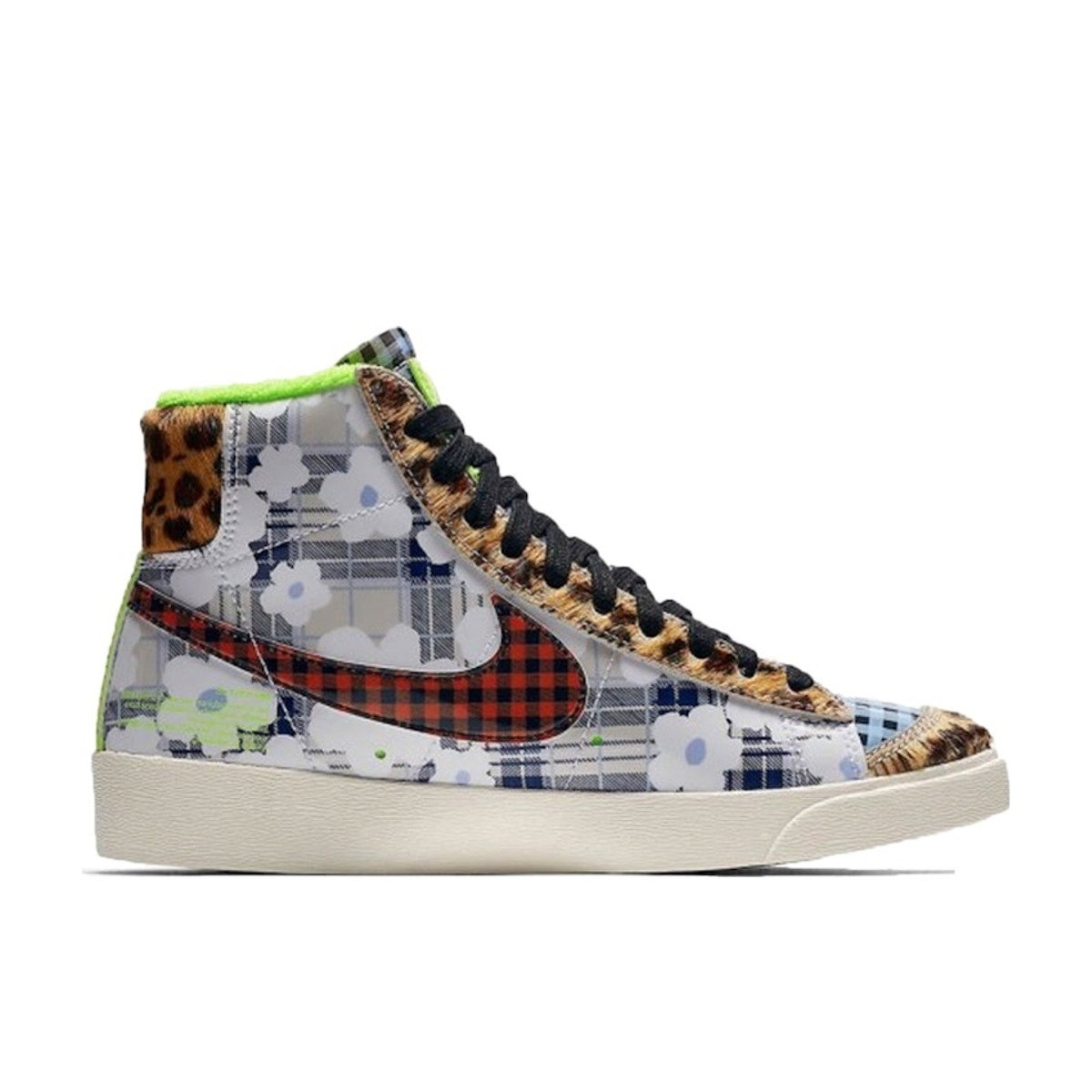 Nike Blazer Mid Gel Wild Print Floral Flannel