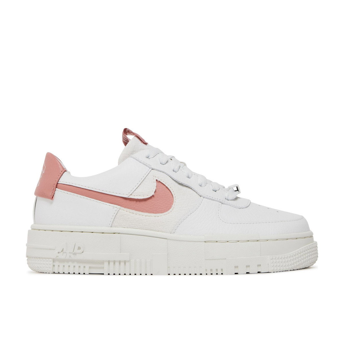 Nike Air Force 1 Low Pixel White Rust Pink Womens