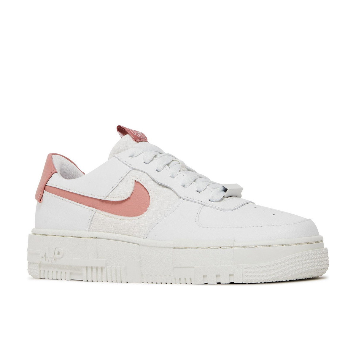 Nike Air Force 1 Low Pixel White Rust Pink Womens