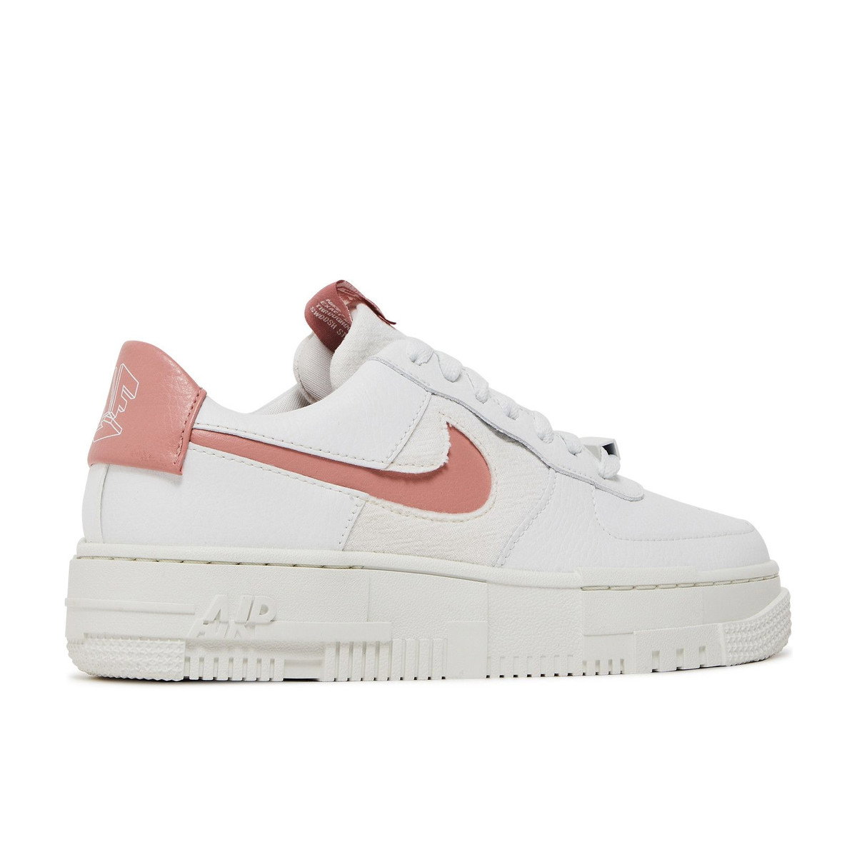Nike Air Force 1 Low Pixel White Rust Pink Womens