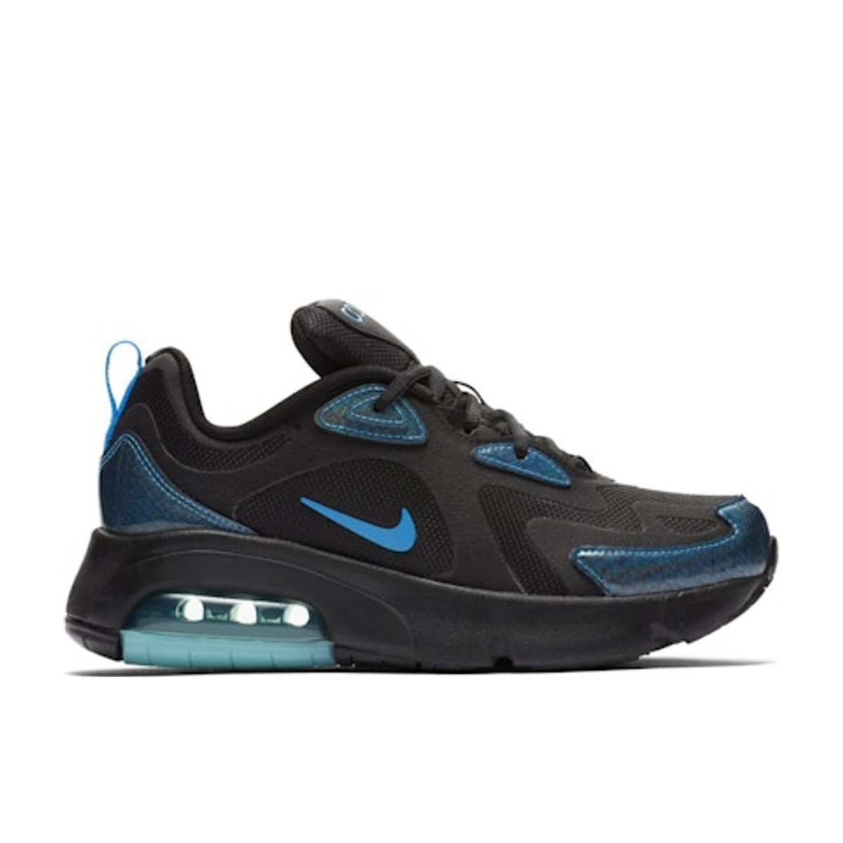 Nike Air Max 200 Black Blue Hero GS