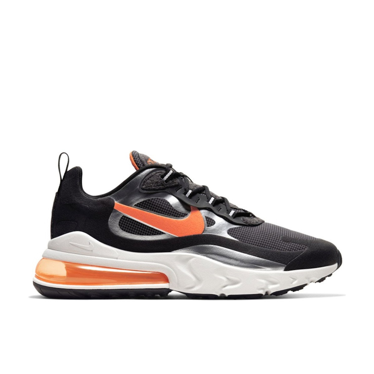 Nike Air Max 270 React Black Total Orange