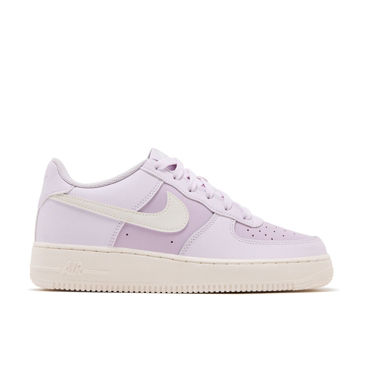 Nike Air Force 1 Low Light Violet Iced Lilac Sail GS